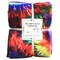 Tie Dye Anti-Pill Premium No-Sew Throw Fleece Fabric Kit (50x60)